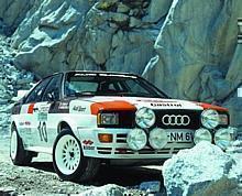 Audi Rallye quattro Gruppe 4, Baujahr 1981 (237 kW/320 PS bei 6500 U/min)